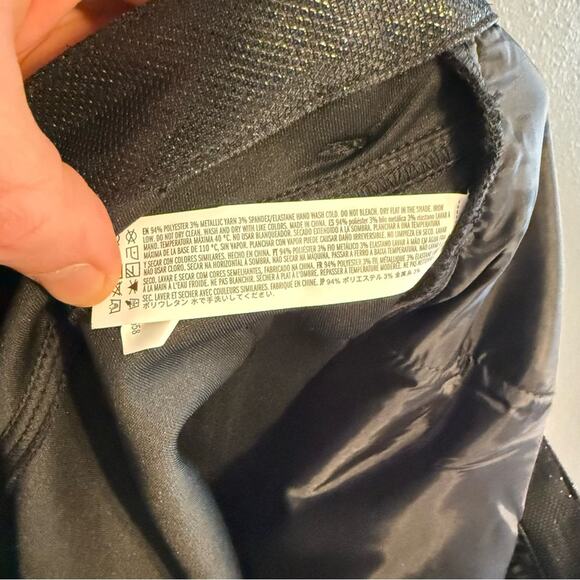 Forever 21 Men's Metallic Straight Leg Pants Size 38x32 - Picture 4 of 5